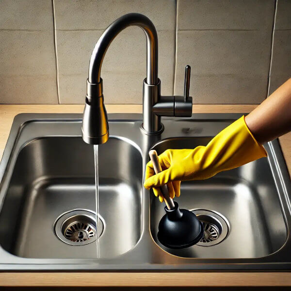 Probleme mit Küchenspüle